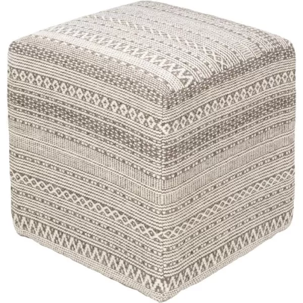 Artistic Weavers Solvar Bohemian Pouf 18 H x 16 W x 16 DArtistic Weavers Solvar Bohemian Pouf 18 H x 16 W x 16 D