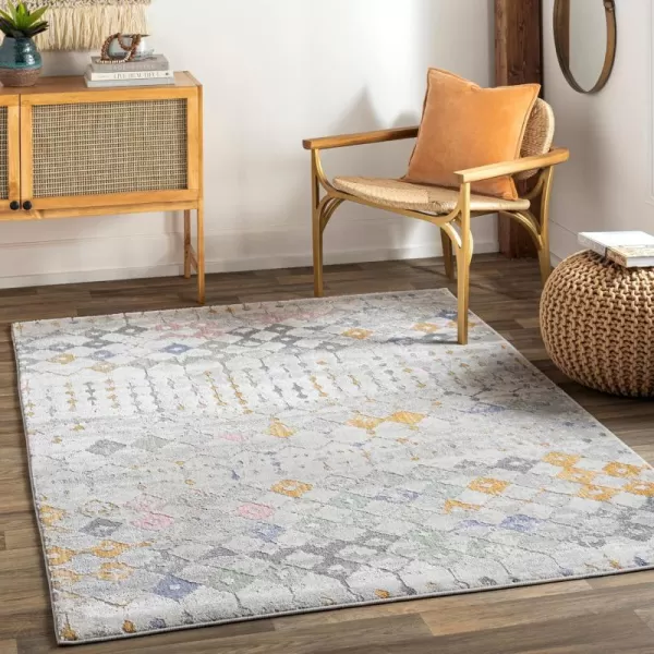 Artistic Weavers Stephani Boho Moroccan Area Rug53 x 7Gray67 x 9