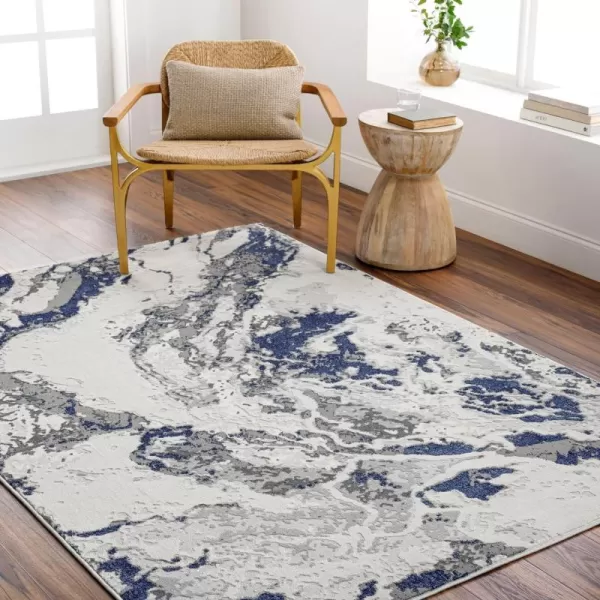 Artistic Weavers Sunrise Area Rug 53 x 7 BlueGray2 X 211 BlueGray