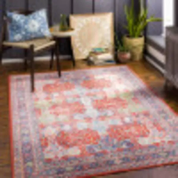 Artistic Weavers Talia Traditional Vintage Washable Runner Area Rug 27 x 73 RedMulti27 x 73