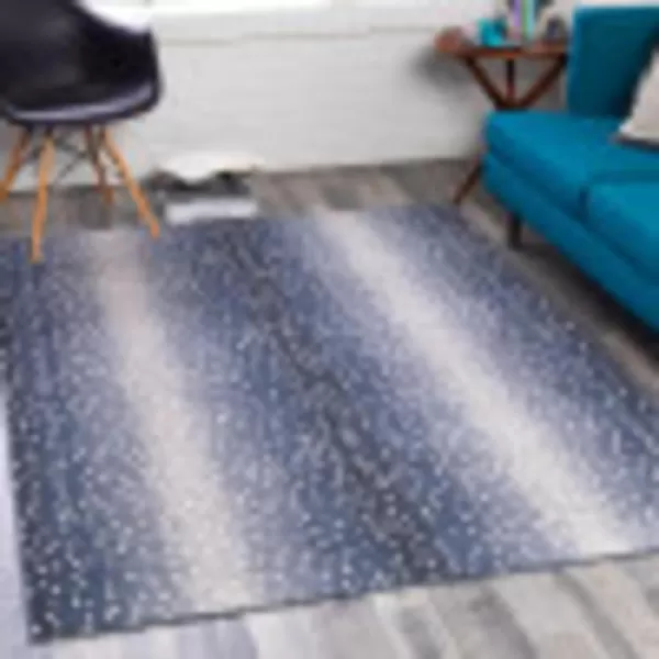 Artistic Weavers Tamako Modern Striped Area Rug 53 x 73 Medium Gray53 x 73 Navy