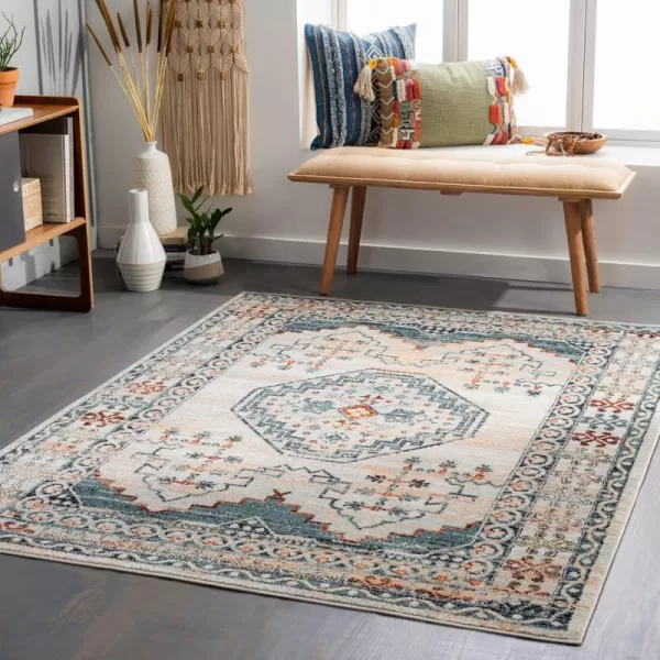 Artistic Weavers Tevazu Vintage Area Rug710 x 10Light Grey67 x 9