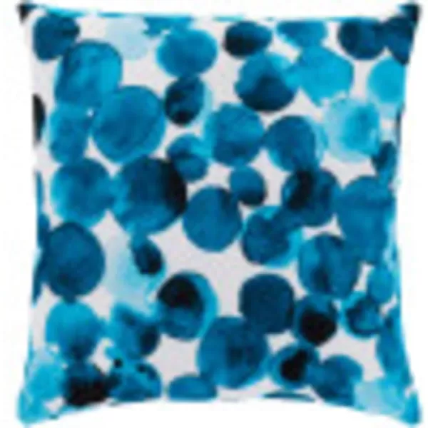 Artistic Weavers Tingley Pillow H x 18 W Bright BlueBright Blue 18H x 18W Down Insert