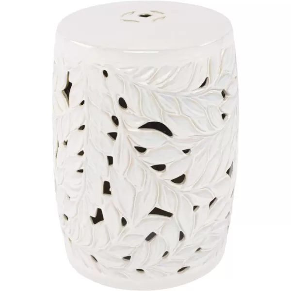 Artistic Weavers Tropics Garden Stool WhiteArtistic Weavers Tropics Garden Stool White