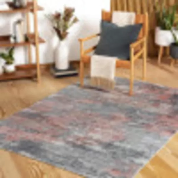 Artistic Weavers Vernon Modern Striped Area Rug 53 x 7 PinkGray53 x 7 PinkGray