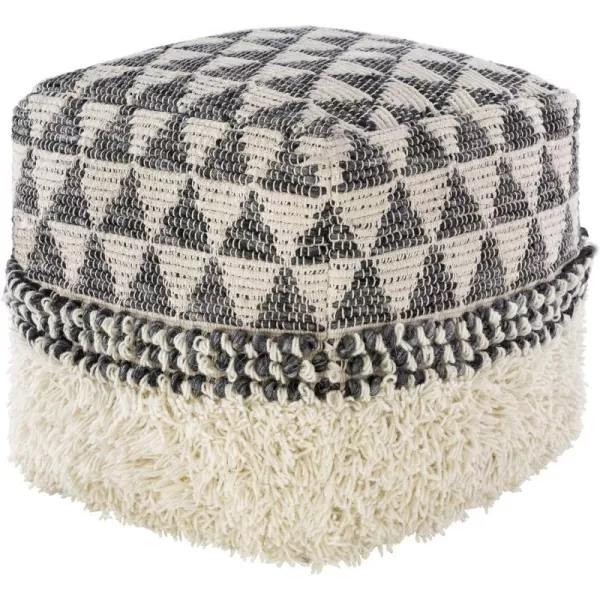 Artistic Weavers Windham 18 x 18 x 18 Pouf 18 H x 18 W x 18 D GreyGrey