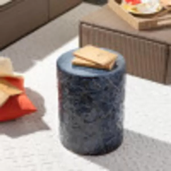 Artistic Weavers Wings Garden Stool BlueArtistic Weavers Wings Garden Stool Blue