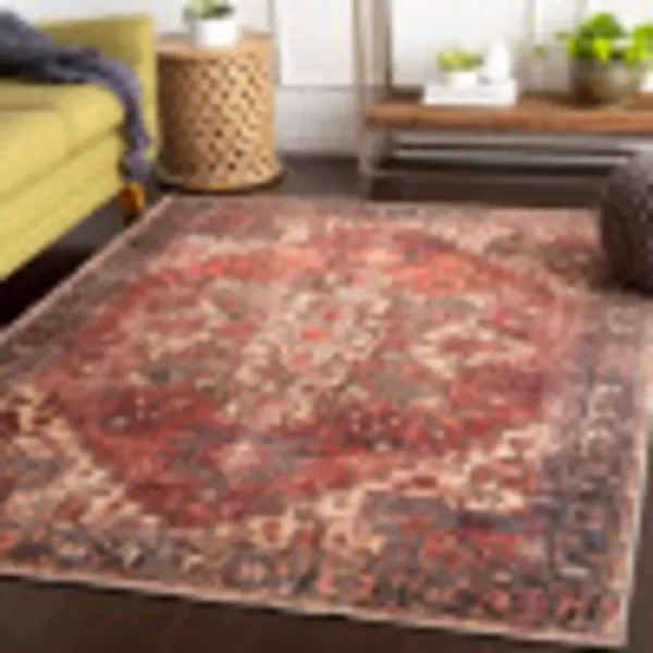 Artistic Weavers Yuki Area Rugs 53 x 73 Rust2 x 211 Rust