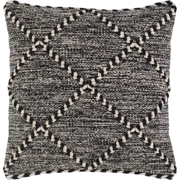 Artistic Weavers Zaire Pillow Kit 22 L x 22 W BlackWhiteArtistic Weavers Zaire Pillow Kit 22 L x 22 W BlackWhite