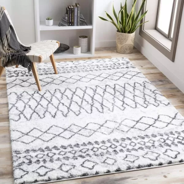 Artistic Weavers Zohra Moroccan Shag Area Rug 53 x 73 Medium GrayArtistic Weavers Zohra Moroccan Shag Area Rug 53 x 73 Medium Gray