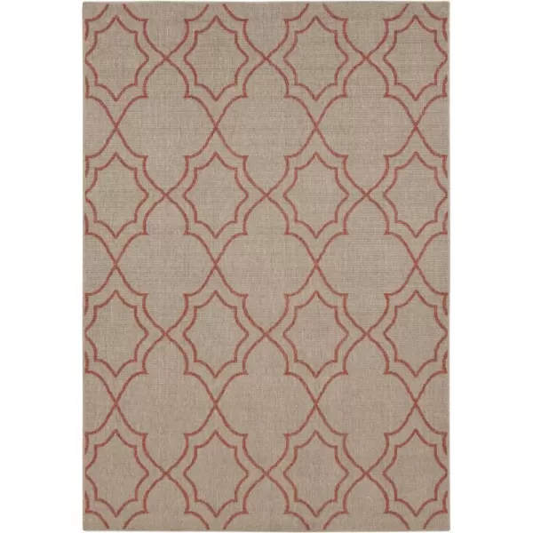 Georgia Beige Indoor  Outdoor Area Rug 73 Square511 x 810 Neutral