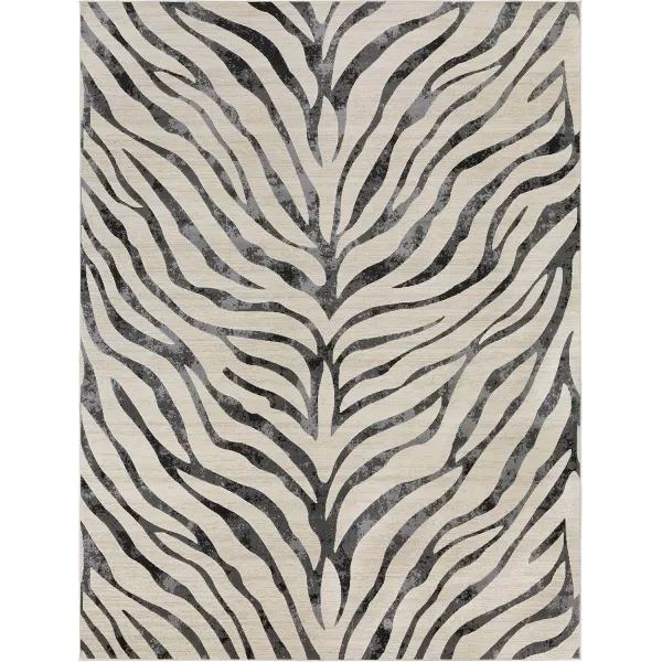 Artistic Weavers Clemence Area Rug 53quot x 73quot GrayBeigeBlack  Beige