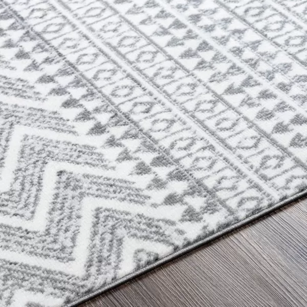 Livabliss Calliope Bohemian Moroccan Area Rug53quot x 7GreyGrey