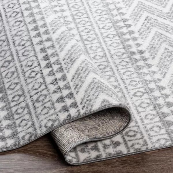 Livabliss Calliope Bohemian Moroccan Area Rug53quot x 7GreyGrey