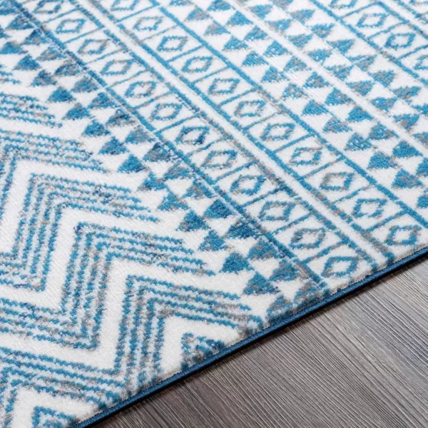 Livabliss Calliope Bohemian Moroccan Area Rug53quot x 7GreyNavy