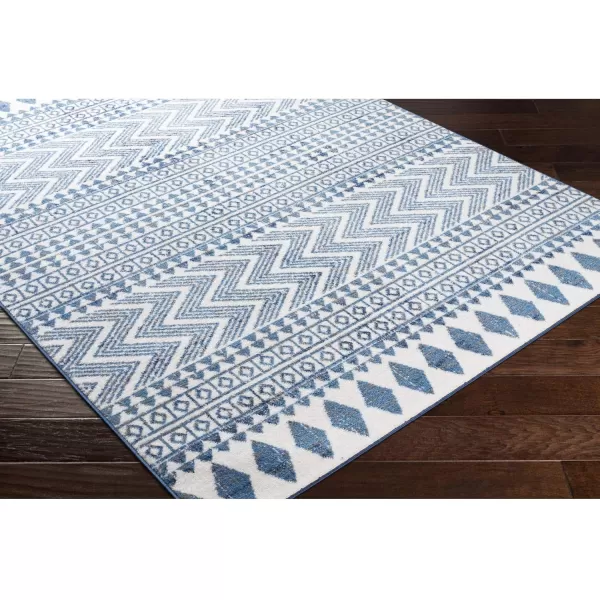 Livabliss Calliope Bohemian Moroccan Area Rug53quot x 7GreyNavy