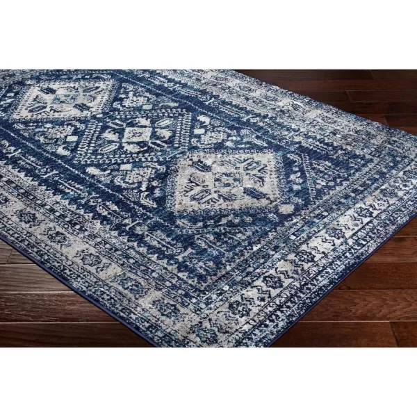 Livabliss Desta Vintage Oriental Area Rug53quot x 73quotNavyNavy