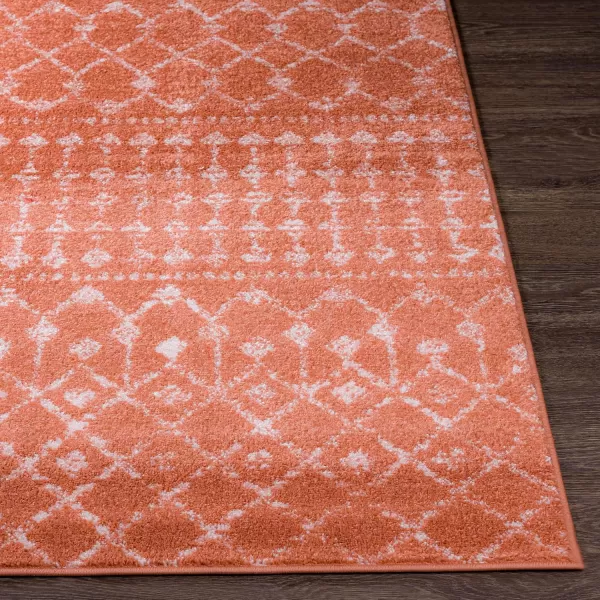 Livabliss Elsie Global Bohemian Area Rug53quot x 73quotKhakiGrayBurnt Orange