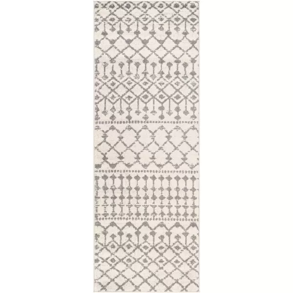 Livabliss Elsie Global Bohemian Area Rug53quot x 73quotKhakiGrayKhaki  Gray