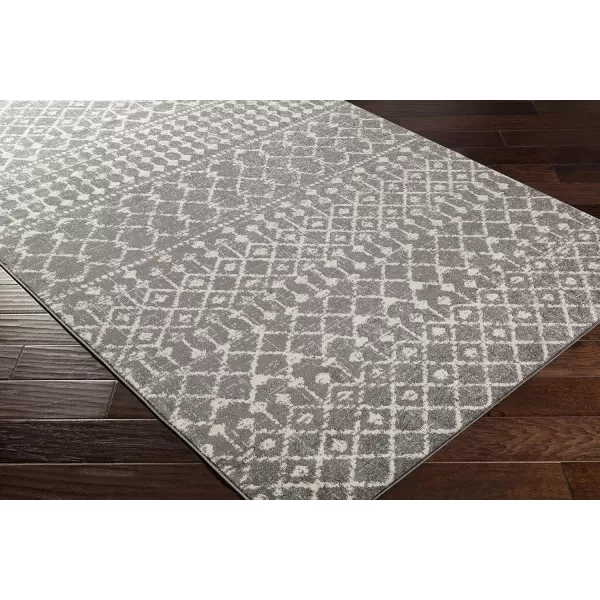 Livabliss Elsie Global Bohemian Area Rug53quot x 73quotKhakiGrayMedium Gray