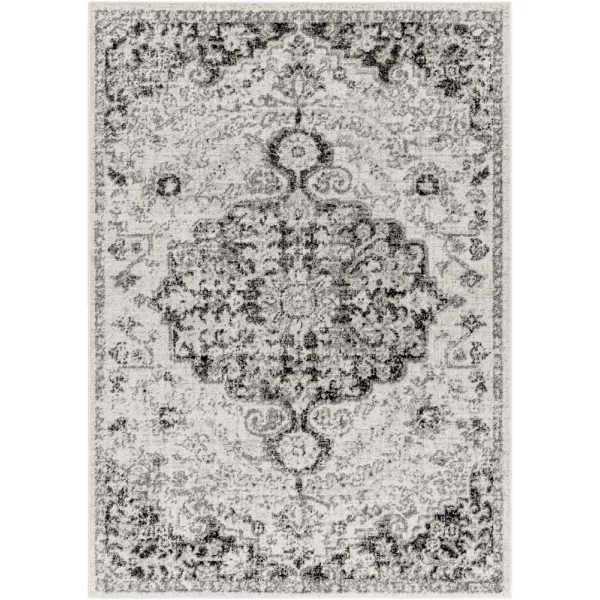 Livabliss Odelia Vintage Bohemian Area Rug53quot x 73quotPinkOrangeBlack