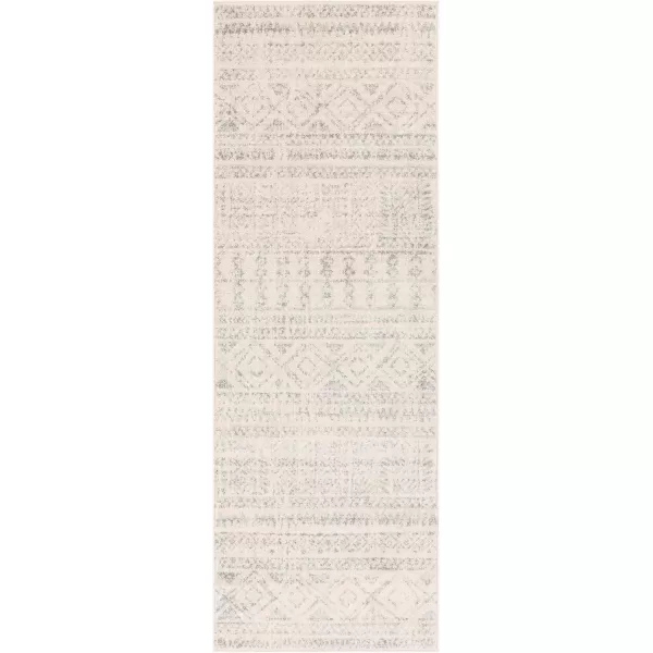 Livabliss Victor Bohemian Moroccan Area Rug53quot x 76quotGray27 x 76