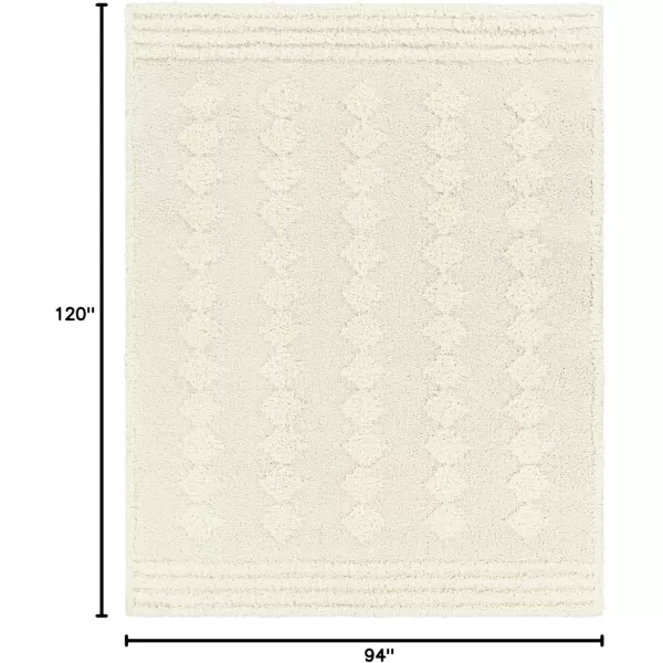 imageArtistic Weavers Rodos Modern Diamond Shag Rug53quot x 7Tan710 x 10