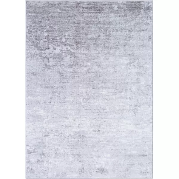 imageLivabliss Choukri Modern Abstract Area Rug53quot x 73quotLight GraySterling Gray