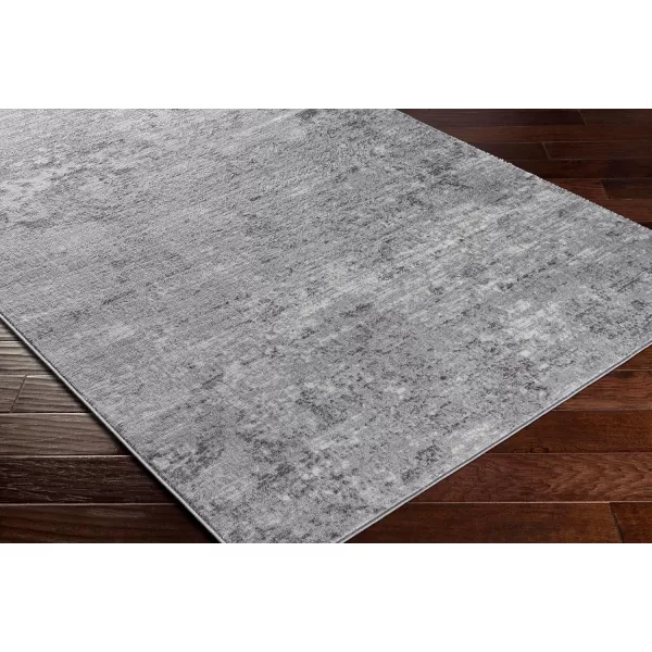 imageLivabliss Choukri Modern Abstract Area Rug53quot x 73quotLight GraySterling Gray