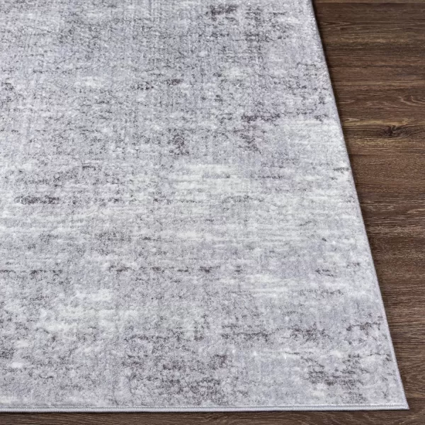 imageLivabliss Choukri Modern Abstract Area Rug53quot x 73quotLight GraySterling Gray