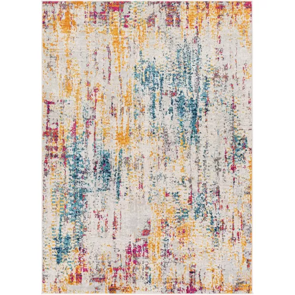 imageLivabliss Hezel Modern Abstract Area Rug53quot x 71quotMultiMulti Color