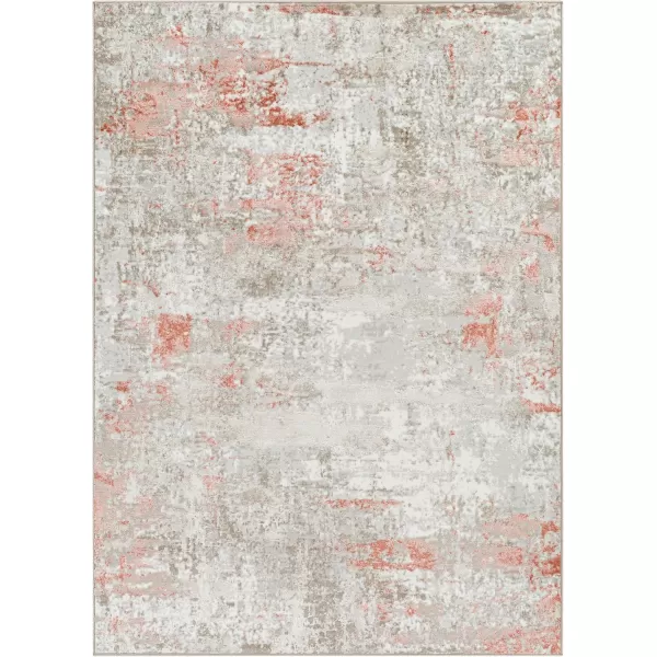 imageLivabliss Iona29328 Area Rug 53quot x 7 Burnt OrangeGrayBurnt OrangeGray