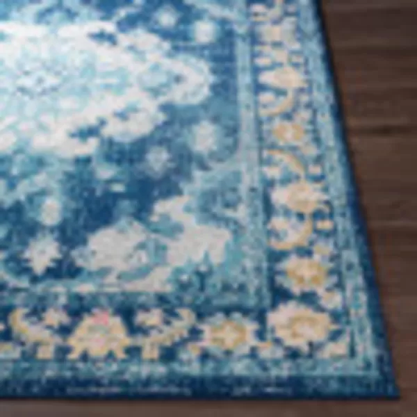 imageMartino Classic Medallion Area RugDark Blue