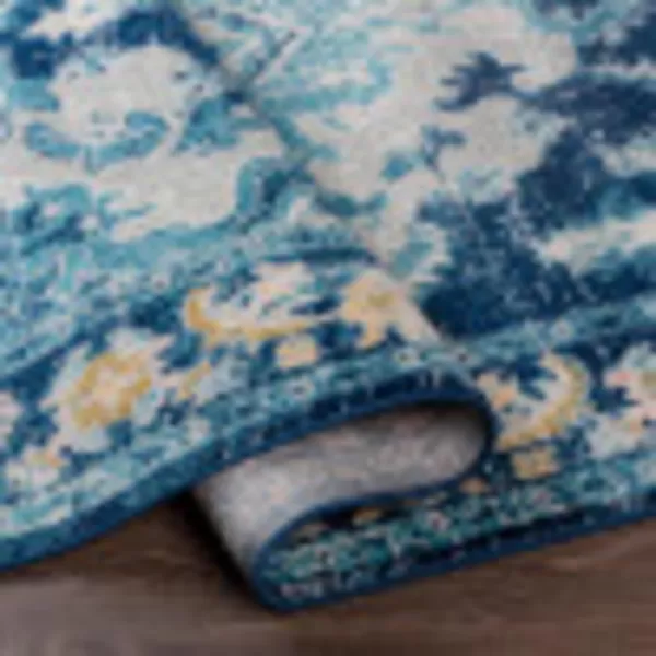 imageMartino Classic Medallion Area RugDark Blue