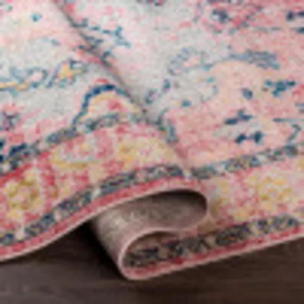 imageMartino Classic Medallion Area RugLight Pink