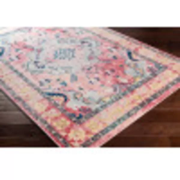 imageMartino Classic Medallion Area RugLight Pink