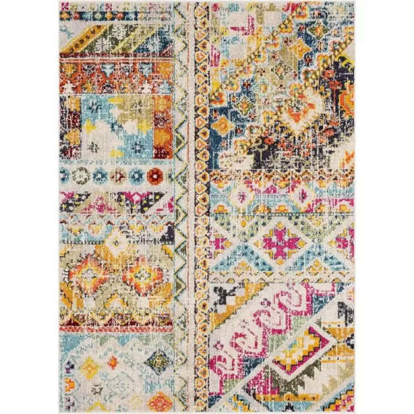 imageLivabliss Gertrude Area Rug 53quot x 73quot Multi ColorMulti Color