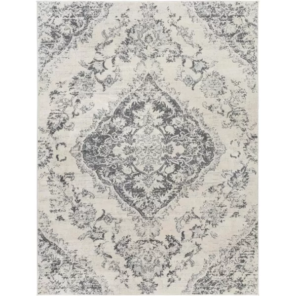 imageLivabliss Antioch Vintage Oriental Area Rug53quot x 71quotGreyGrey