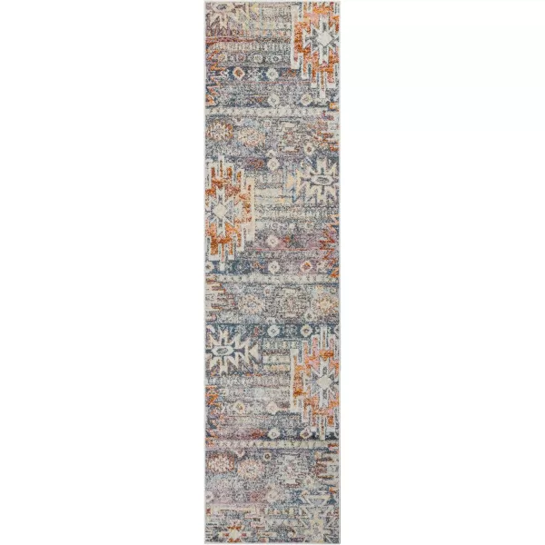 imageLivabliss Ashens Rustic Area Rug53quot x 73quotDenimDenim