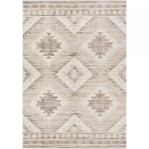 imageLivabliss Bertie Rustic Southwestern Area Rug 53quot x 77quot Camel