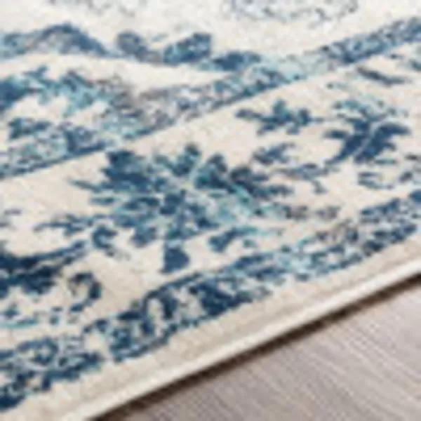 imageLivabliss Delney Oriental Area Rug53quot x 71quotYellowBlue