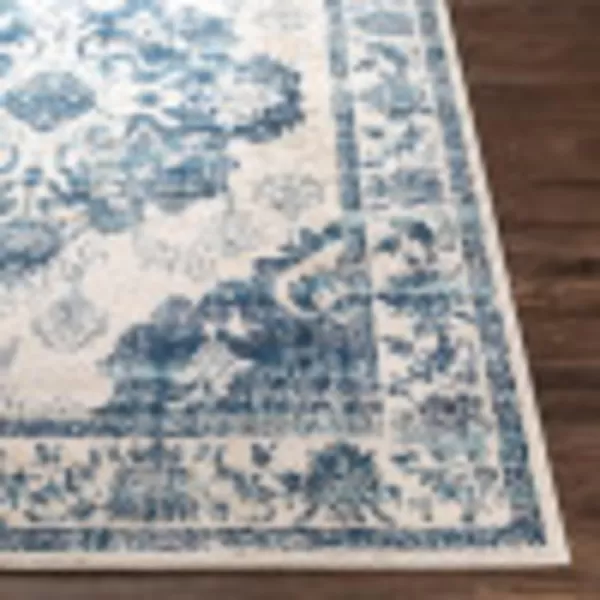 imageLivabliss Delney Oriental Area Rug53quot x 71quotYellowBlue