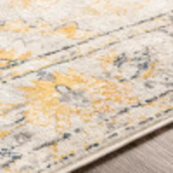 imageLivabliss Delney Oriental Area Rug53quot x 71quotYellowYellow