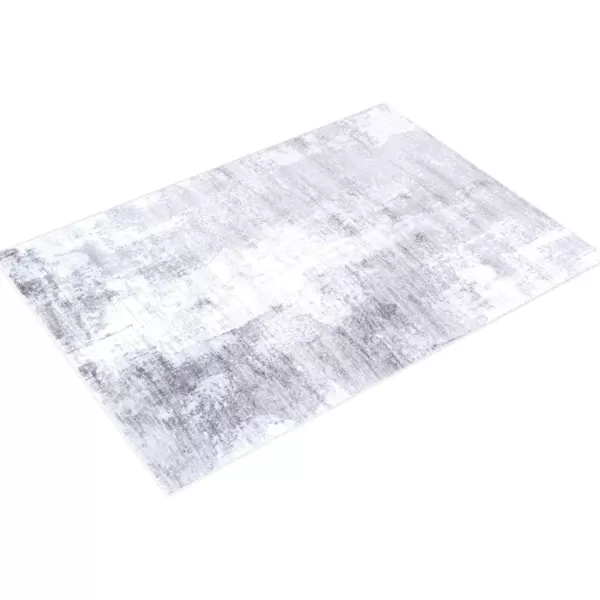 imageLivabliss Houda Modern Abstract Area Rug 53quot x 73quot Silver GraySilver Gray