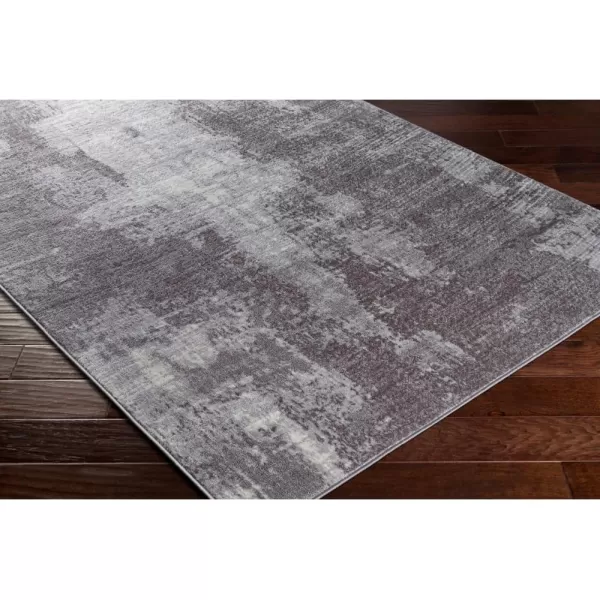 imageLivabliss Houda Modern Abstract Area Rug 53quot x 73quot Silver GraySilver Gray