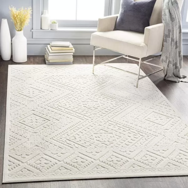 imageLivabliss Ivor Outdoor Textured Area Rug53quot x 73quotCream2 x 211