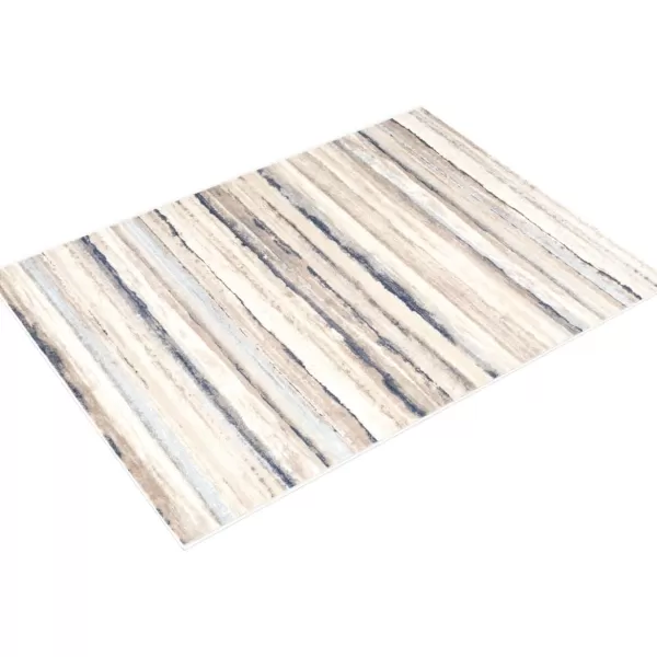 imageArtistic Weavers Robin Modern Striped Area Rug53quot x 71quotIvoryIvory