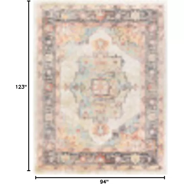 imageArtistic Weavers Solk Vintage Medallion Area Rug710quot x 103quotKhaki