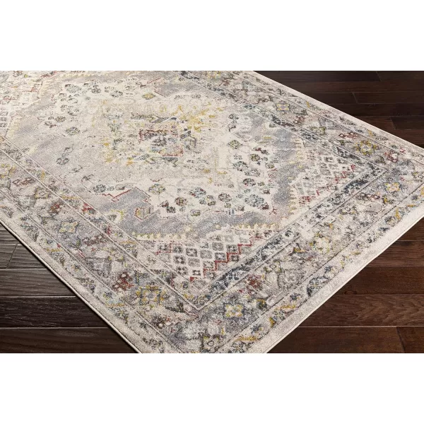 imageLivabliss Anja Oriental Medallion Area Rug710quot x 103quotTaupeTaupe