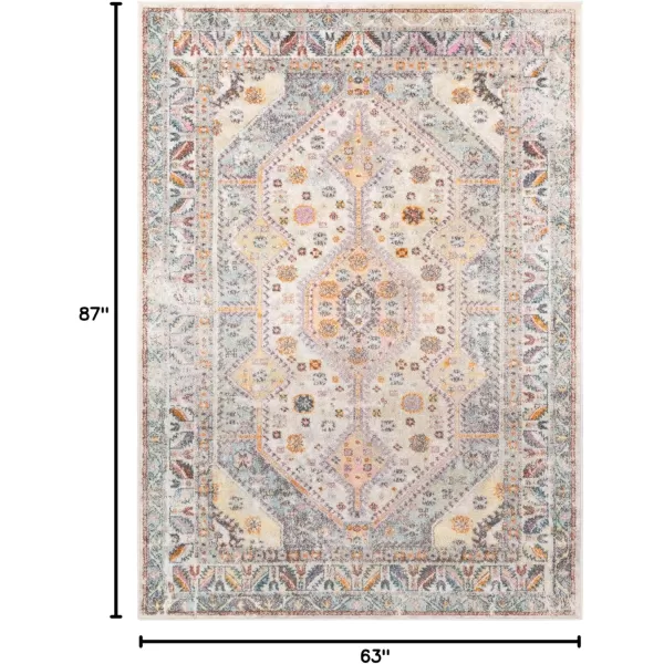 imageLivabliss Brogan Vintage Rustic Area Rug710quot x 103quotIvoryIvory